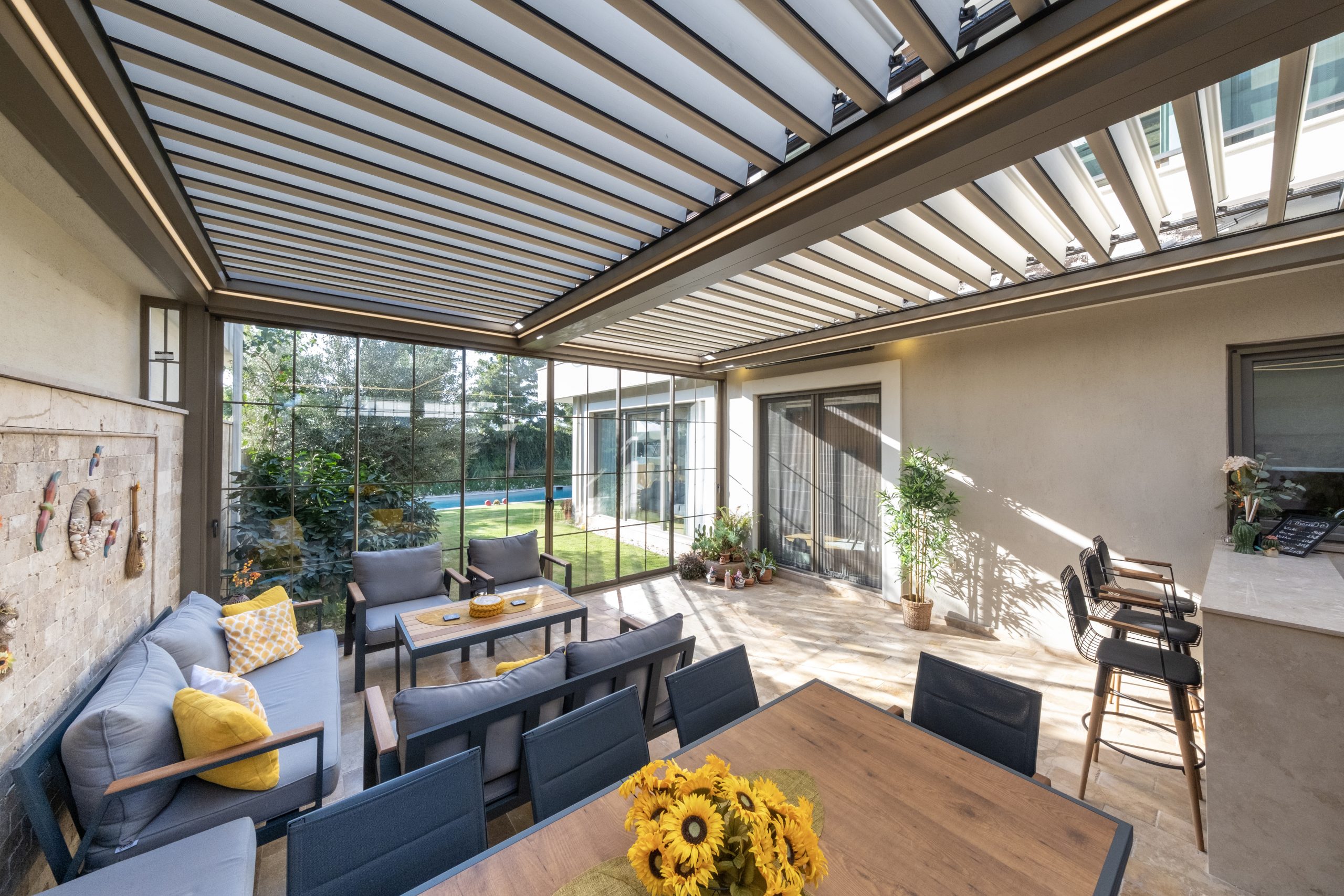 AYOS SkyRoof Lamellendach